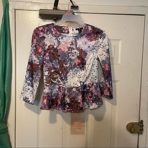 H&M Peplum Blouse